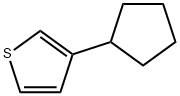 3-CYCLOPENTYLTHIOPHENE Struktur