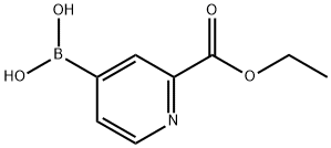 [2-(ETHOXYCARBONYL)PYRIDIN-4-YL]BORONIC ACID Struktur