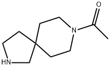 2,8-Diazaspiro[4.5]decane,  8-acetyl-  (9CI) Struktur