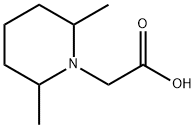 (2,6-DIMETHYL-PIPERIDIN-1-YL)-ACETIC ACID Struktur