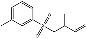 Benzene, 1-methyl-3-[(2-methyl-3-butenyl)sulfonyl]- (9CI) Struktur