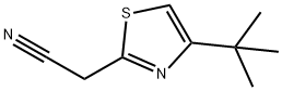 2-[4-(TERT-BUTYL)-1,3-THIAZOL-2-YL]ACETONITRILE Struktur