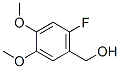 3,4-DIMETHOXY-6-FLUOROBENZYL ALCOHOL Struktur