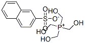 TETRAKIS(HYDROXYMETHYL)PHOSPHONIUM2-NAPHTHALENESULPHONATE Struktur