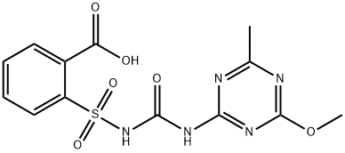 甲磺隆(母酸) 結(jié)構(gòu)式