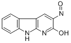 2-Hydroxy-3-nitroso-alpha-carboline Struktur