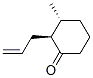 Cyclohexanone, 3-methyl-2-(2-propenyl)-, (2S,3R)- (9CI) Struktur