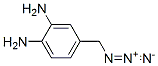 1,2-Benzenediamine,  4-(azidomethyl)- Struktur