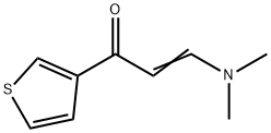 3-DIMETHYLAMINO-1-THIOPHEN-3-YL-PROPENONE Struktur