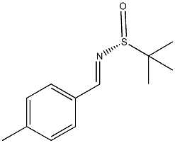 2-Propanesulfinamide,2-methyl-N-[(4-methylphenyl)methylene]-,[S(R)]-(9CI) Struktur