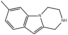 Pyrazino[1,2-a]indole, 1,2,3,4-tetrahydro-7-methyl- (9CI) Struktur