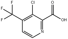 3-Chloro-4-(trifluoromethyl)-2-pyridinecarboxylic acid Struktur