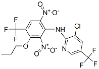 3-chloro-N-[2,6-dinitro-3-propoxy-4-(trifluoromethyl)phenyl]-5-(triflu oromethyl)pyridin-2-amine Struktur