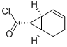 Bicyclo[4.1.0]hept-2-ene-7-carbonyl chloride, (1alpha,6alpha,7alpha)- (9CI) Struktur