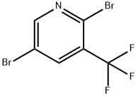 2,5-二溴-3-三氟甲基吡啶 結(jié)構(gòu)式