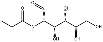 N-propanoylmannosamine Struktur