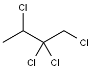 1,2,2,3-Tetrachlorobutane Struktur