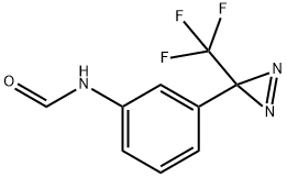 3-(TrifluoroMethyl)-3-[M(forMaMide)phenyl]diazirine Struktur