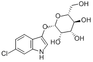 6-CHLORO-3-INDOXYL-BETA-D-MANNOPYRANOSIDE Struktur