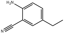 Benzonitrile, 2-aMino-5-ethyl- Struktur