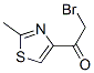 Ethanone, 2-bromo-1-(2-methyl-4-thiazolyl)- (9CI) Struktur