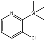 3-Chloro-2-(trimethylsilyl)pyridine Struktur