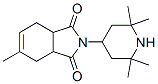 1,2,3,6-tetrahydro-4-methyl-N-(2,2,6,6-tetramethyl-4-piperidyl)phthalimide Struktur