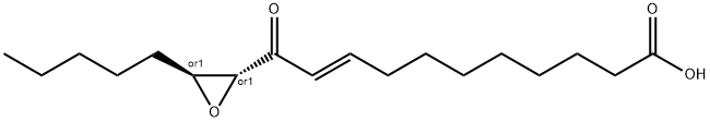 12,13-epoxy-11-oxo-9-octadecenoic acid Struktur