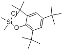 (2,4 6-TRI-TERT-BUTYLPHENOXY)DIMETHYLCHLOROSILANE Struktur