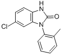 2H-Benzimidazol-2-one, 1,3-dihydro-6-chloro-1-(2-methylphenyl)- Struktur