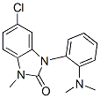 5-chloro-3-(2-dimethylaminophenyl)-1-methyl-benzoimidazol-2-one Struktur