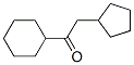 Ethanone, 1-cyclohexyl-2-cyclopentyl- (9CI) Struktur