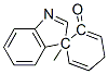 Spiro[2,5-cyclohexadiene-1,3-[3H]indol]-2(1H)-one, 1-methyl- (9CI) Struktur