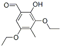 Benzaldehyde, 3,5-diethoxy-2-hydroxy-4-methyl- (9CI) Struktur