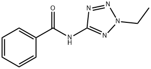 Benzamide, N-(2-ethyl-2H-tetrazol-5-yl)- (9CI) Struktur