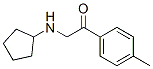 Ethanone, 2-(cyclopentylamino)-1-(4-methylphenyl)- (9CI) Struktur