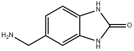 5-(aminomethyl)-1,3-dihydro-2H-benzimidazol-2-one(SALTDATA: HCl 0.15H2O) Struktur