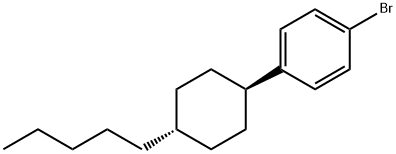 1-Bromo-4-(trans-4-pentylcyclohexyl)benzene Structure