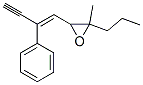 Oxirane, 2-methyl-3-[(1E)-2-phenyl-1-buten-3-ynyl]-2-propyl- (9CI) Struktur