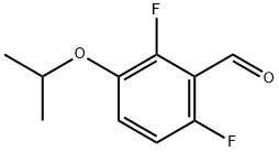 Benzaldehyde, 2,6-difluoro-3-(1-methylethoxy)- (9CI) Struktur