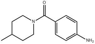 (4-AMINO-PHENYL)-(4-METHYL-PIPERIDIN-1-YL)-METHANONE Struktur