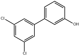 3-(3,5-Dichlorophenyl)phenol Struktur