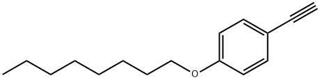 1-OCTYLOXY-4-ETHYNYL-BENZENE Struktur