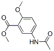 methyl 5-(acetylamino)-o-anisate Struktur