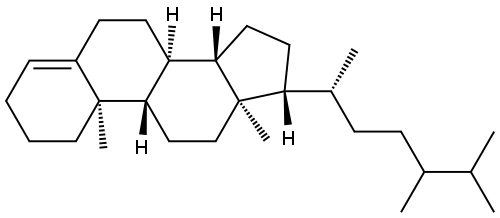 (24R)-METHYLCHOLEST-4-ENE AND (24R)-ETHYLCHOLEST-4-ENE Struktur