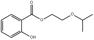 2-isopropoxyethyl salicylate Struktur