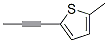 Thiophene, 2-methyl-5-(1-propynyl)- (9CI) Struktur