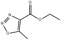 Ethyl 5-methyl-1,2,3-oxadiazole-4-carboxylate Struktur