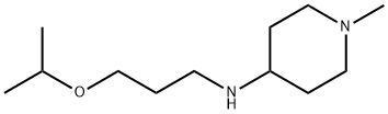 4-Piperidinamine,1-methyl-N-[3-(1-methylethoxy)propyl]-(9CI) Struktur