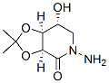 1,3-Dioxolo[4,5-c]pyridin-4(3aH)-one,5-aminotetrahydro-7-hydroxy-2,2-dimethyl-,(3aS,7R,7aS)-(9CI) Struktur